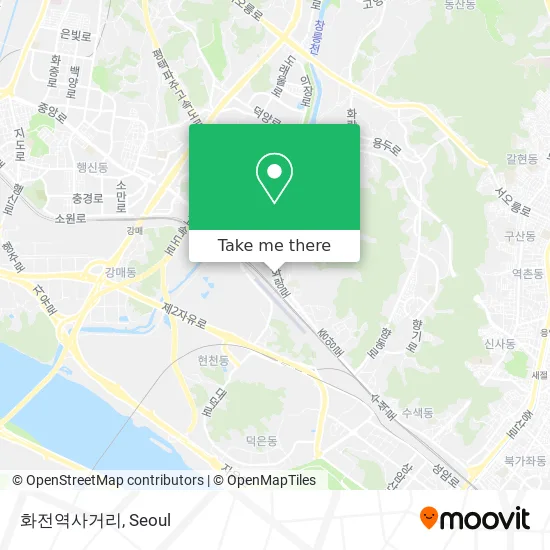 화전역사거리 map