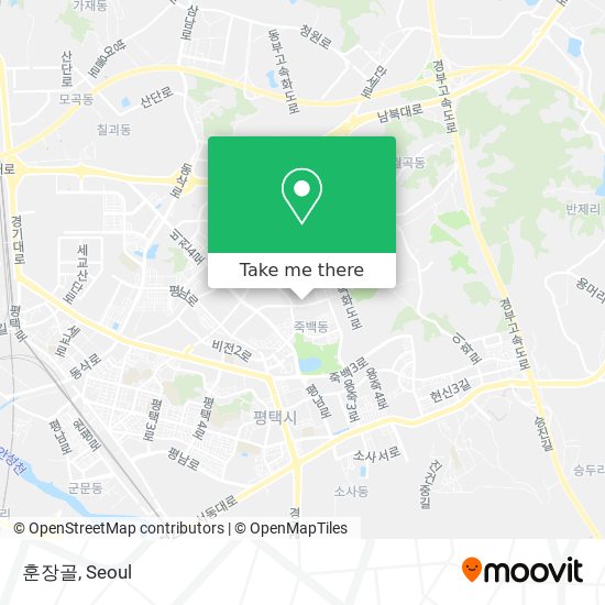 훈장골 map