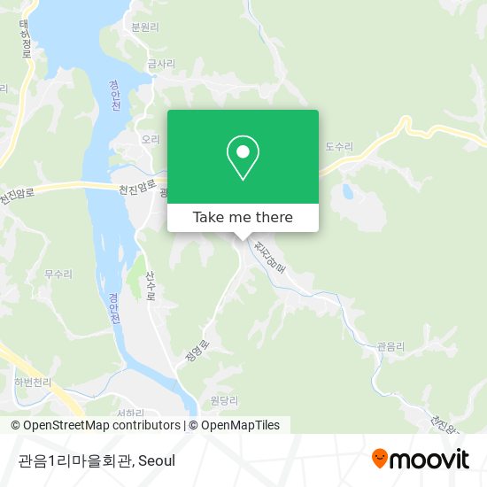 관음1리마을회관 map