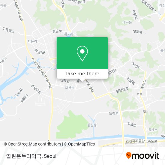 열린온누리약국 map