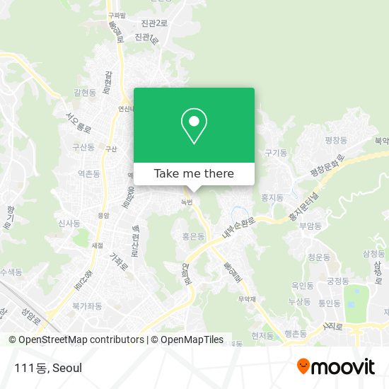 111동 map