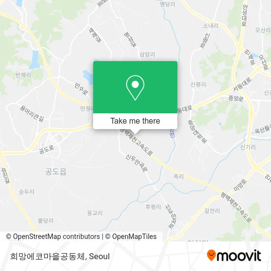 희망에코마을공동체 map