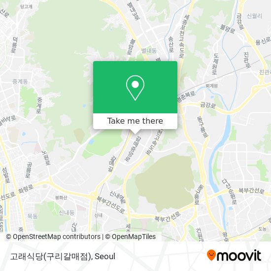 고래식당(구리갈매점) map