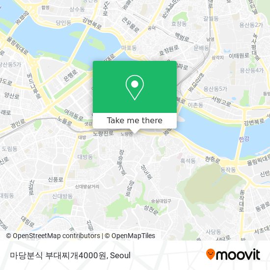 마당분식                  부대찌개4000원 map