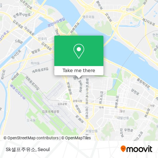 Sk셀프주유소 map