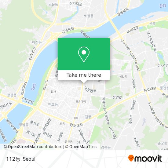 112동 map