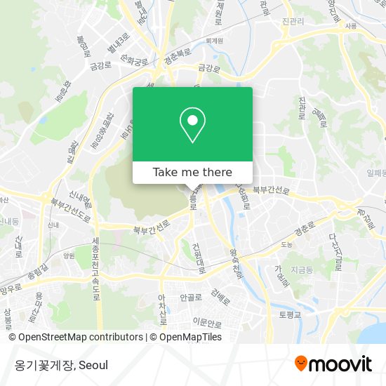 옹기꽃게장 map