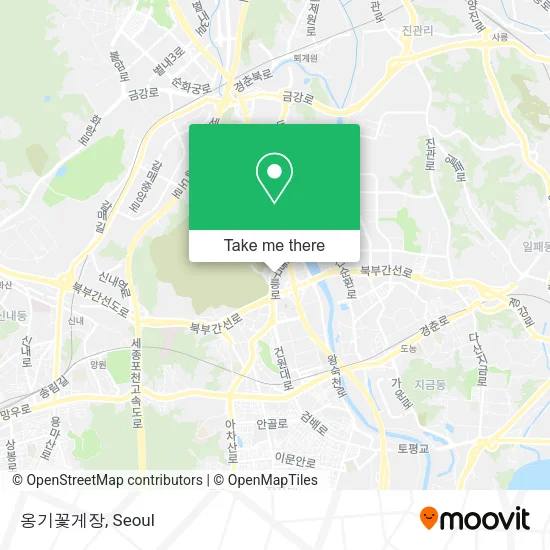 옹기꽃게장 map