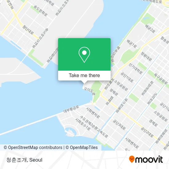 청춘조개 map