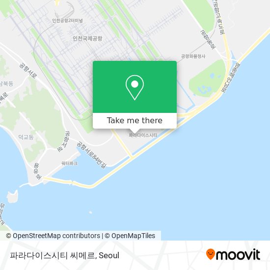 파라다이스시티 씨메르 map