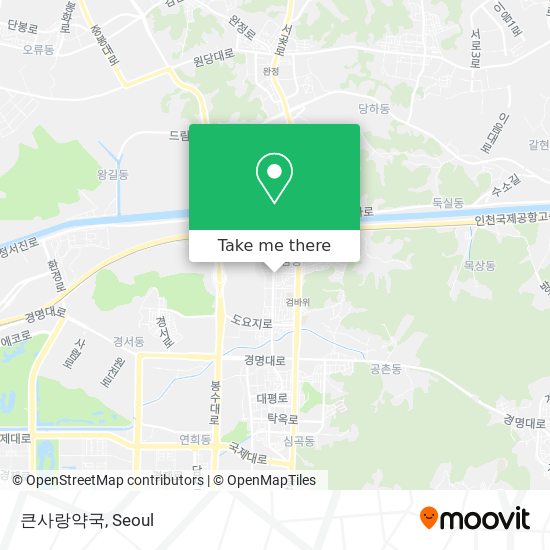 큰사랑약국 map