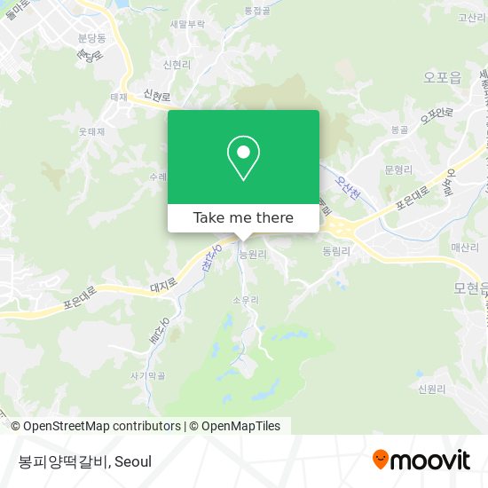봉피양떡갈비 map