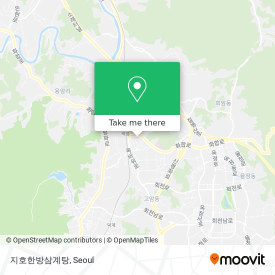 지호한방삼계탕 map