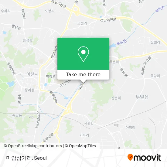 마암삼거리 map