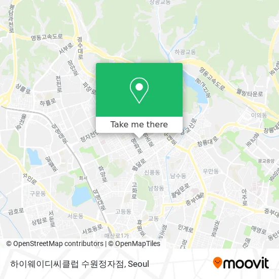 하이웨이디씨클럽 수원정자점 map