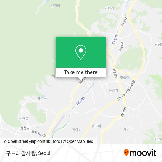 구드레감자탕 map