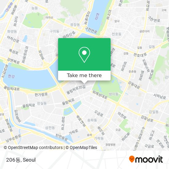 206동 map