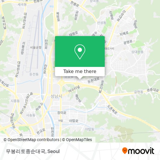 무봉리토종순대국 map