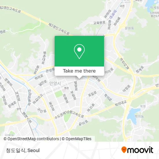 청도일식 map