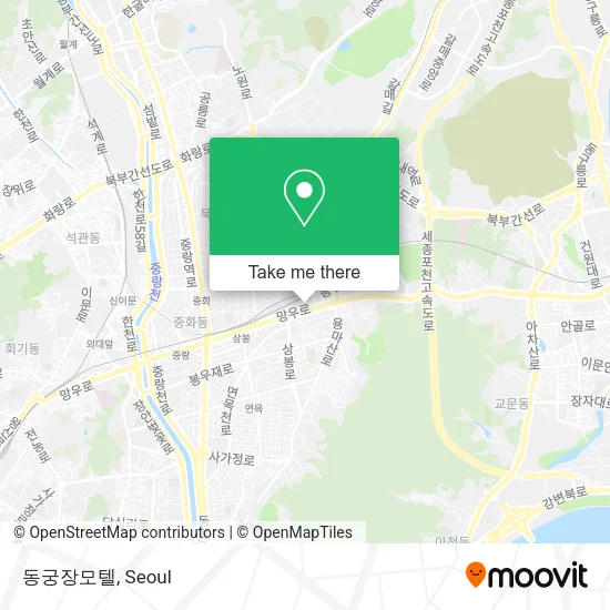 동궁장모텔 map