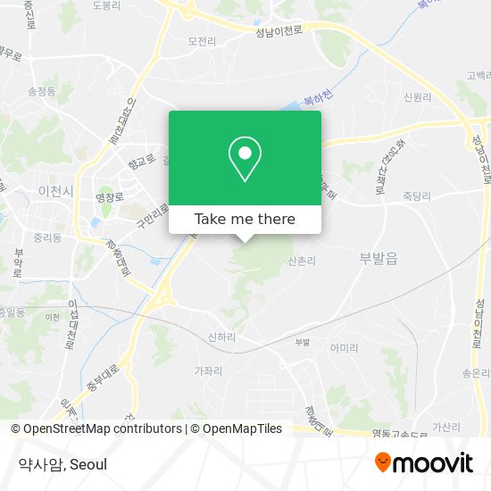 약사암 map