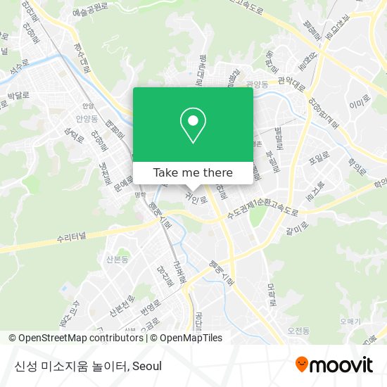 신성 미소지움 놀이터 map