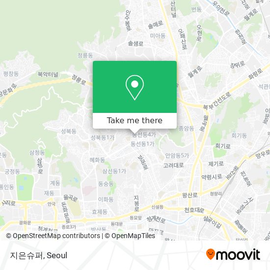 지은슈퍼 map