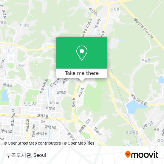 부곡도서관 map