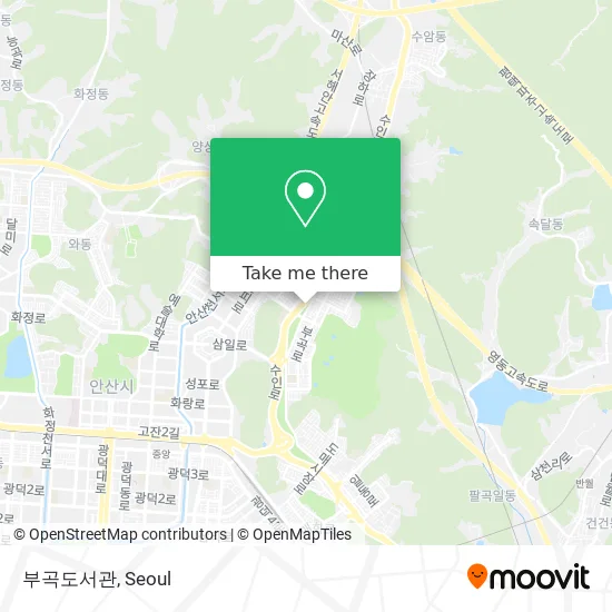 부곡도서관 map