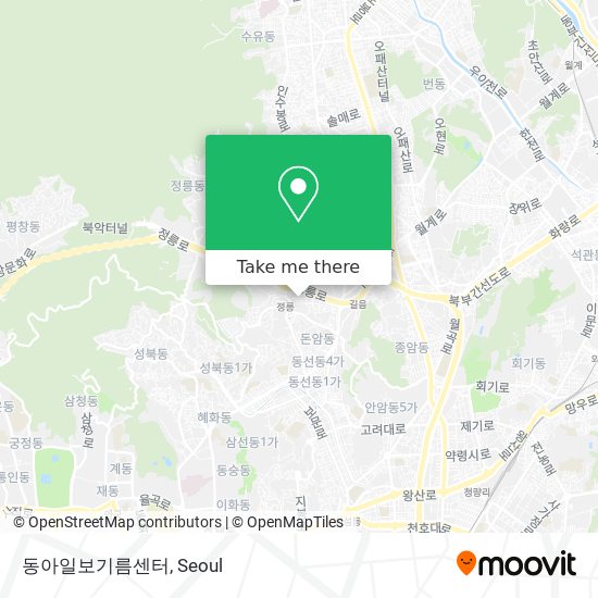 동아일보기름센터 map