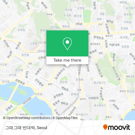 그때그때                  빈대떡 map