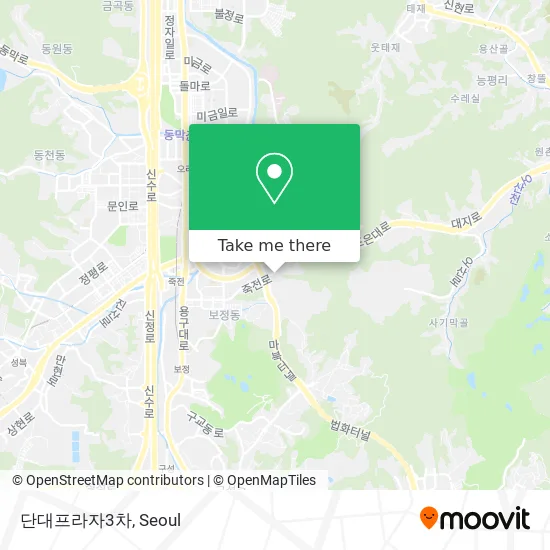 단대프라자3차 map