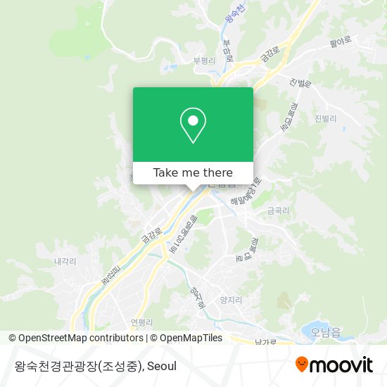 왕숙천경관광장(조성중) map