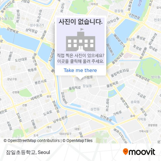 잠일초등학교 map