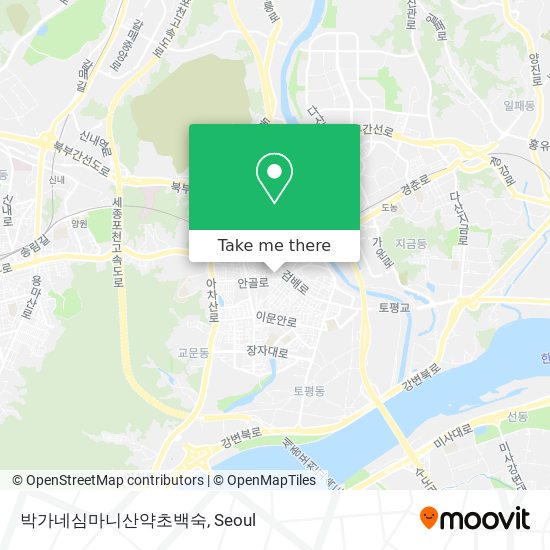 박가네심마니산약초백숙 map