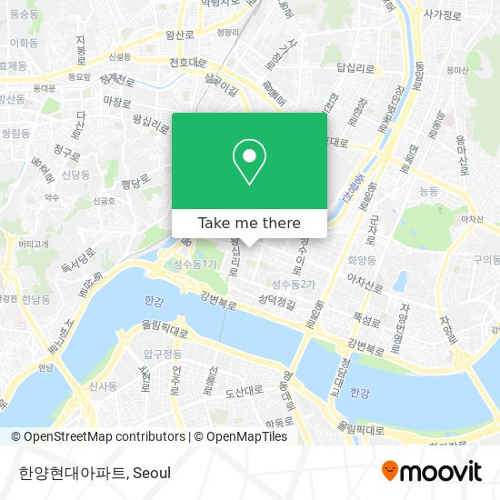 한양현대아파트 map