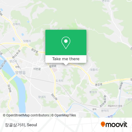 장골삼거리 map