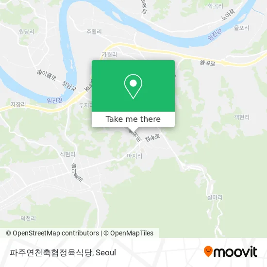 파주연천축협정육식당 map
