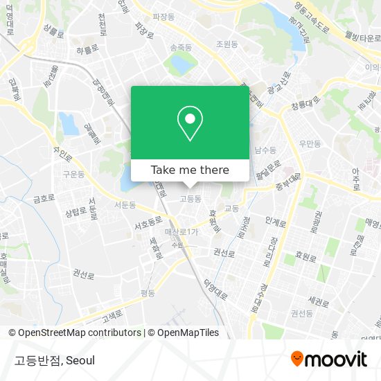 고등반점 map