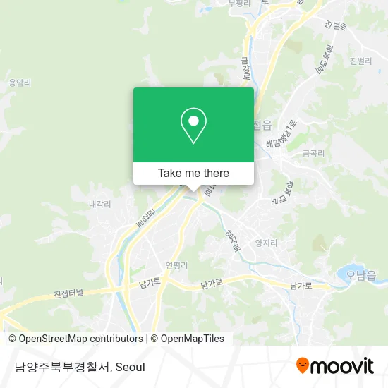 남양주북부경찰서 map