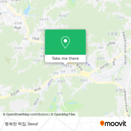 행복한 떡집 map