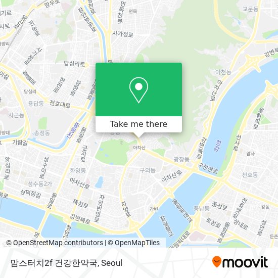 맘스터치2f             건강한약국 map