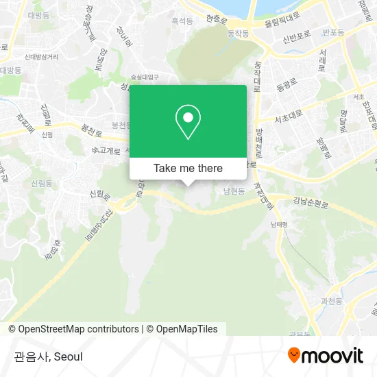 관음사 map