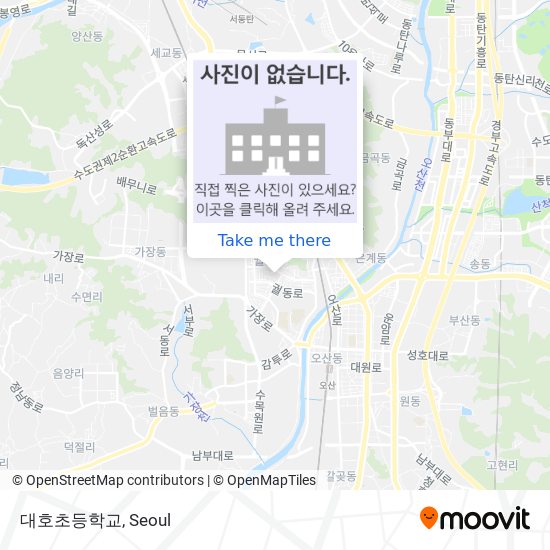 대호초등학교 map