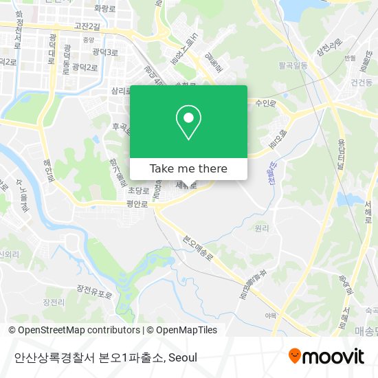 안산상록경찰서 본오1파출소 map