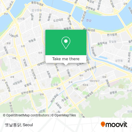 옛날통닭 map