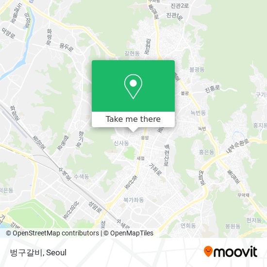 벙구갈비 map