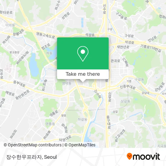 장수한우프라자 map