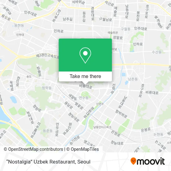 “Nostalgia” Uzbek Restaurant map