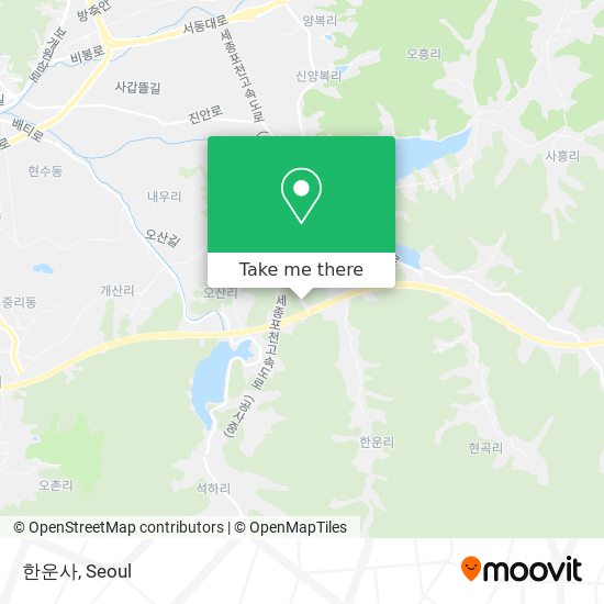 한운사 map